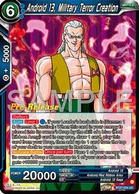 Android 13, Military Terror Creation BT27-034_PR card