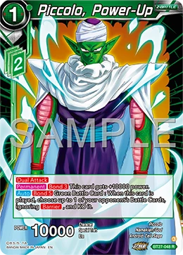 Piccolo, Power-Up BT27-048 card
