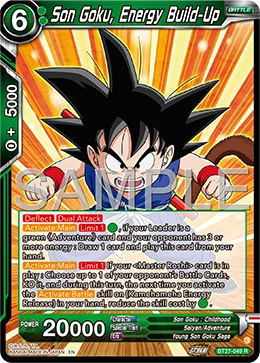 Son Goku, Energy Build-Up BT27-049 card