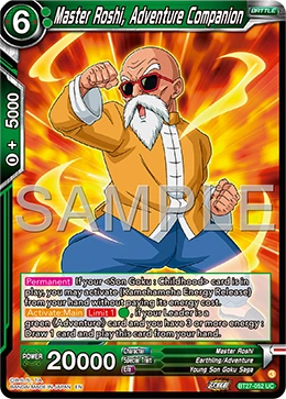 Master Roshi, Adventure Companion BT27-052 card