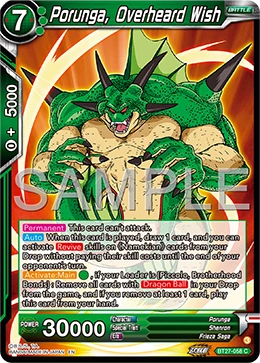 Porunga, Overheard Wish BT27-058 card