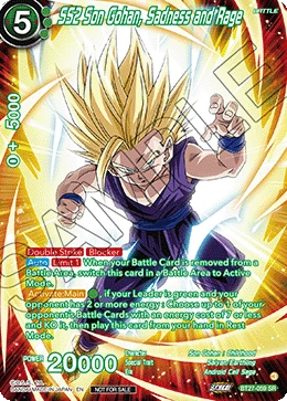 SS2 Son Gohan, Sadness and Rage BT27-059_PR02 card