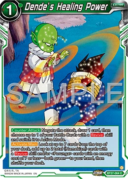 Dende’s Healing Power BT27-064 card