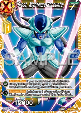 Frost, Nightmare Encounter BT27-068 card