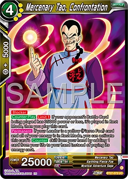 Mercenary Tao, Confrontation BT27-073 card