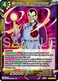 Mercenary Tao, Confrontation BT27-073_PR card