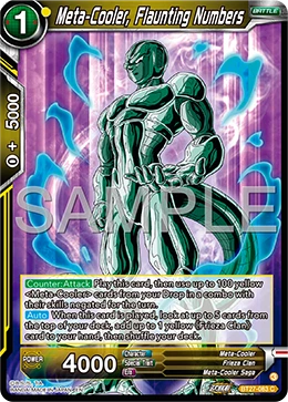 Meta-Cooler, Flaunting Numbers BT27-083 card