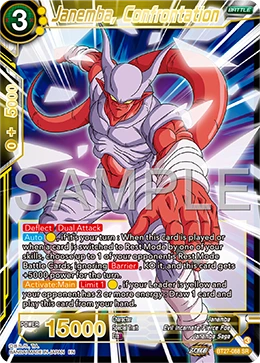 Janemba, Confrontation BT27-088 Dragon Ball Masters card
