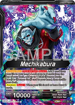 Mechikabura BT27-092 card