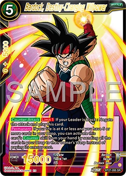 Bardock, Destiny-Changing Willpower BT27-095 card