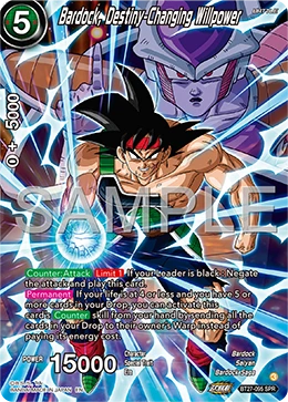 Bardock, Destiny-Changing Willpower BT27-095_SPR