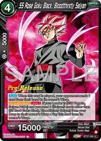 SS Rosé Goku Black, Bloodthirsty Saiyan BT27-098_PR card