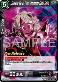 Supreme Kai of Time, Imprisoned Godly Spirit BT27-099_PR card