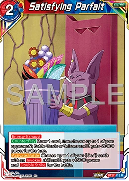 Satisfying Parfait BT27-118 card