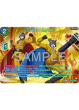 Justice Impact BT27-124_PR card