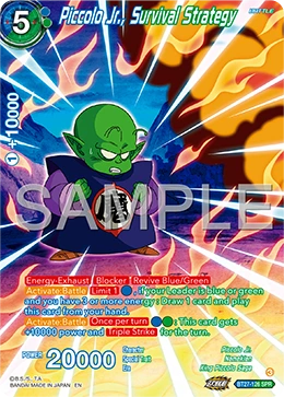 Piccolo Jr., Survival Strategy BT27-126 Dragon Ball Masters card