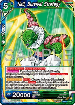 Nail, Survival Strategy BT27-129 card