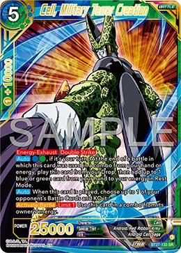 Cell, Military Terror Creation BT27-133 card