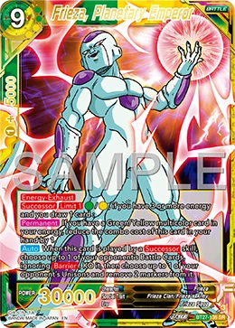Frieza, Planetary Emperor BT27-136 card