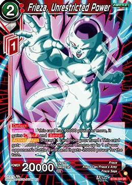 Frieza, Unrestricted Power BT28-003 card