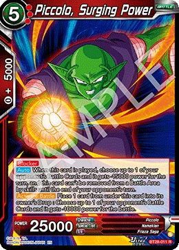 Piccolo, Surging Power BT28-011 Dragon Ball Masters card