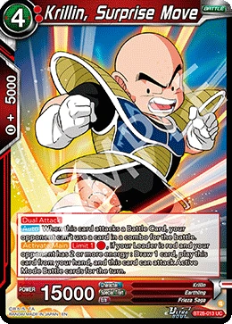 Krillin, Surprise Move BT28-013 card