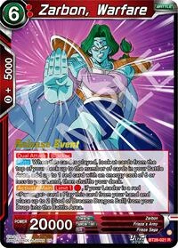 Zarbon, Warfare BT28-021_PR card
