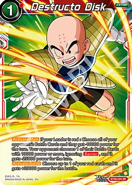 Destructo Disk BT28-025 card