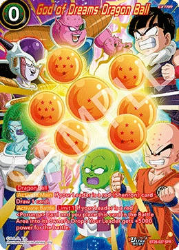 God of Dreams Dragon Ball BT28-027_SPR card