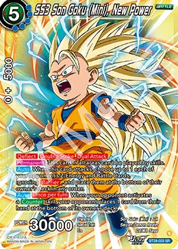 SS3 Son Goku (Mini), New Power BT28-033 card