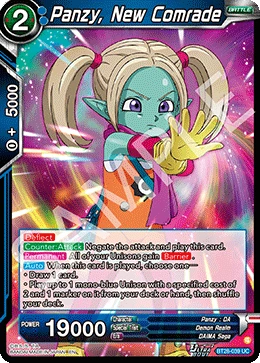 Panzy, New Comrade BT28-039 card