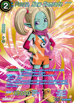 Panzy, New Comrade BT28-039_SPR card