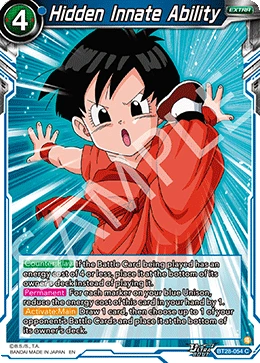 Hidden Innate Ability BT28-054 Dragon Ball Masters card