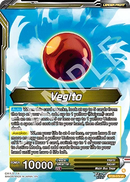 Vegito BT28-079 card