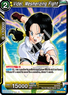 Videl, Mesmerizing Fight BT28-090 card