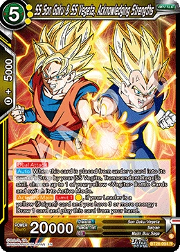 SS Son Goku & SS Vegeta, Acknowledging Strengths BT28-094 card