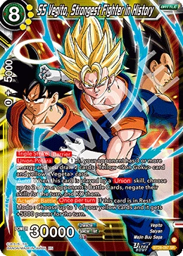 SS Vegito, Strongest Fighter in History BT28-097 card