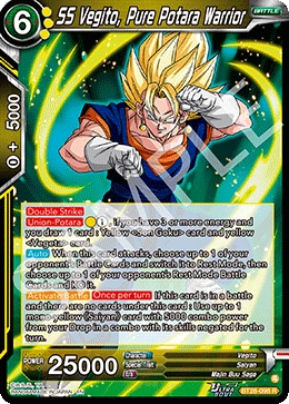 SS Vegito, Pure Potara Warrior BT28-098 card