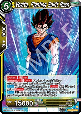 Vegito, Fighting Spirit Rush BT28-099 card