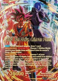 Son Goku BT28-105 Dragon Ball Masters card, Variant 1