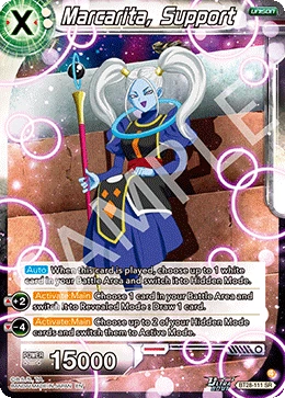 Marcarita, Support BT28-111 Dragon Ball Masters card
