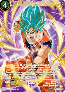 SSB Son Goku, Power Through Evolution BT28-112 Dragon Ball Masters card