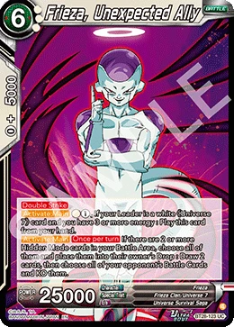 Frieza, Unexpected Ally BT28-123 card