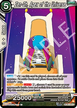 Zen-Oh, Apex of the Universe BT28-125 card