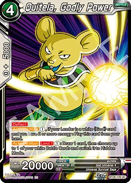 Quitela, Godly Power BT28-129 card