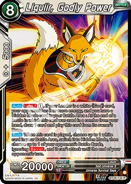 Liquiir, Godly Power BT28-132 card