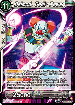 Belmod, Godly Power BT28-135 card