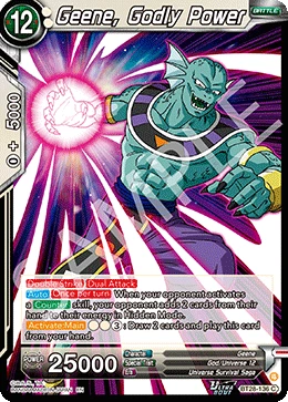 Geene, Godly Power BT28-136 card