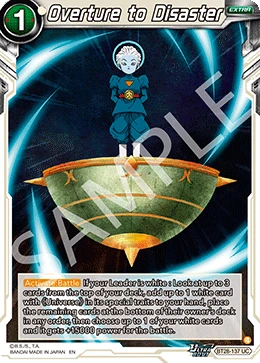 Overture to Disaster BT28-137 card