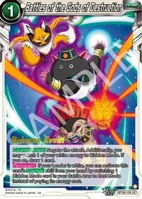 Battles of the Gods of Destruction BT28-138 Dragon Ball Masters card, Promo